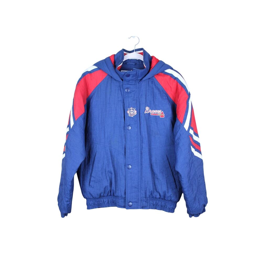 Vtg Genuine Merchandise Atlanta Braves 1990s Starter Stadium Jacket Size L